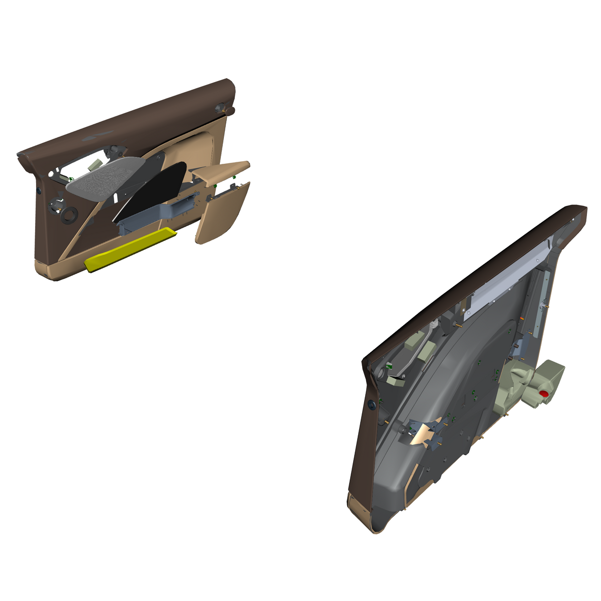car: TARAF,item_no: nan,quantity: 1,reference: TARAF_PartsCatalogue-010507-01 Front Door Trim