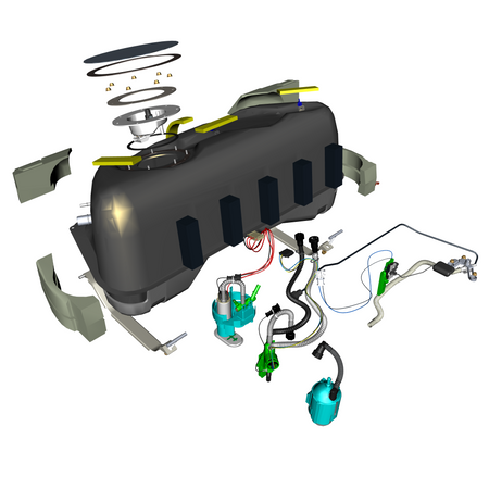 car:vantage,item_no:,quantity:4,reference:vantage_25_partscatalogue-100101-10 fuel tank assembly