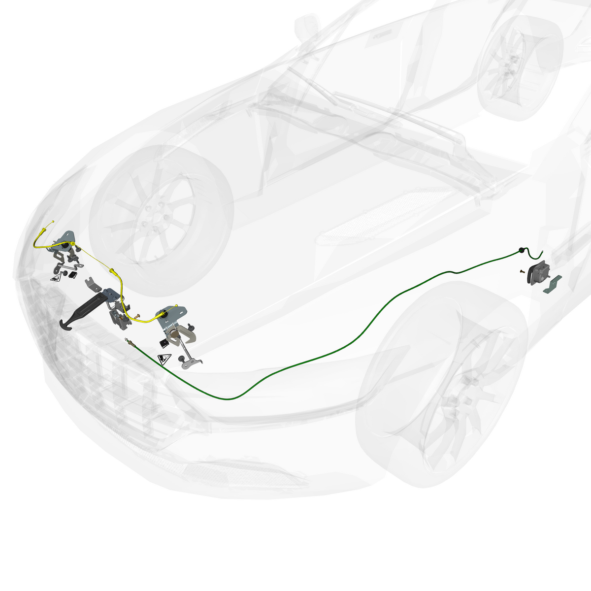 car: TARAF,item_no: nan,quantity: 1,reference: TARAF_PartsCatalogue-011405-01 Bonnet Latch System
