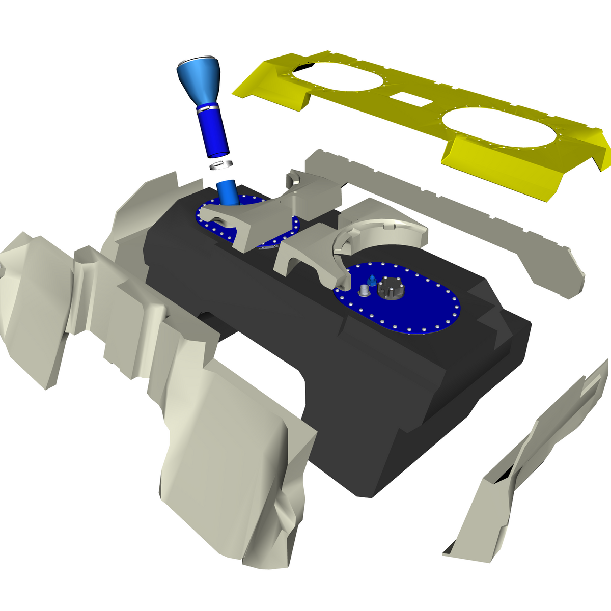 car: VULCAN,item_no: nan,quantity: 1,reference: VULCAN_PartsCatalogue-100101-01 Fuel Tank Assembly