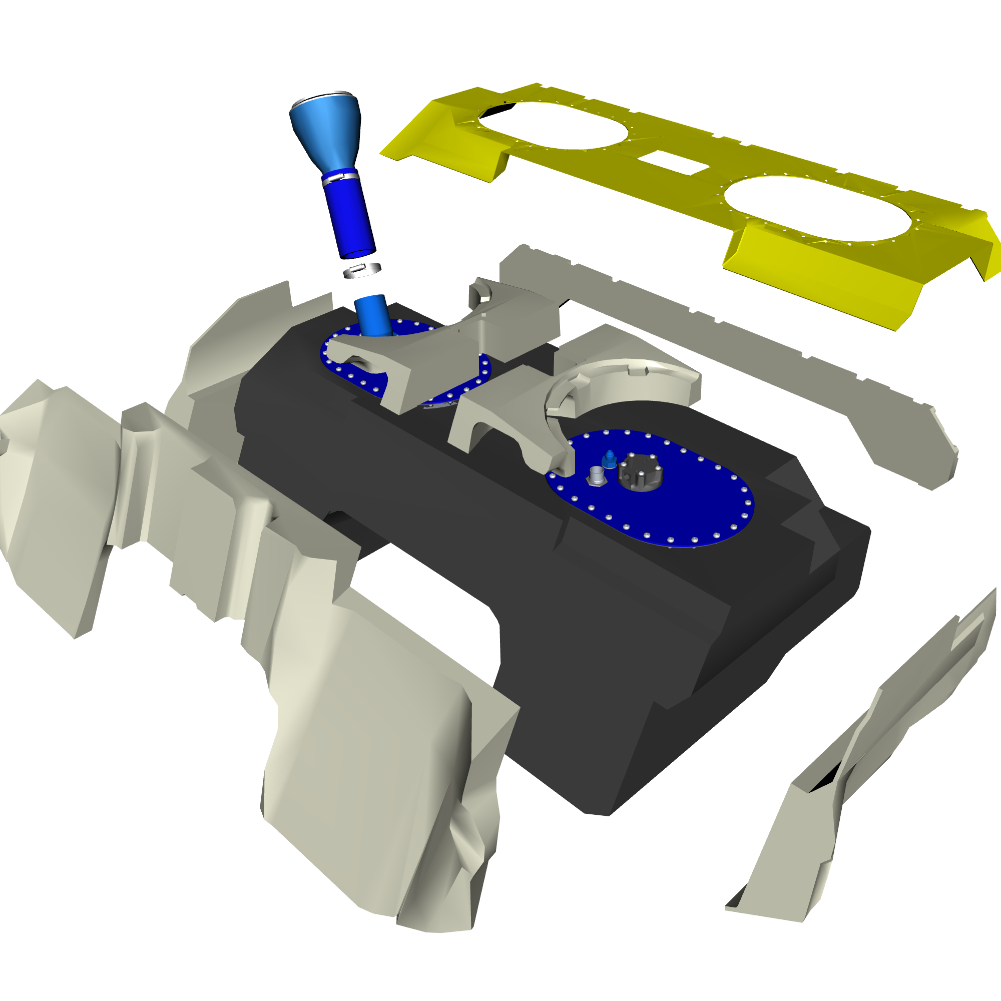 car: VULCAN,item_no: nan,quantity: 1,reference: VULCAN_PartsCatalogue-100101-01 Fuel Tank Assembly