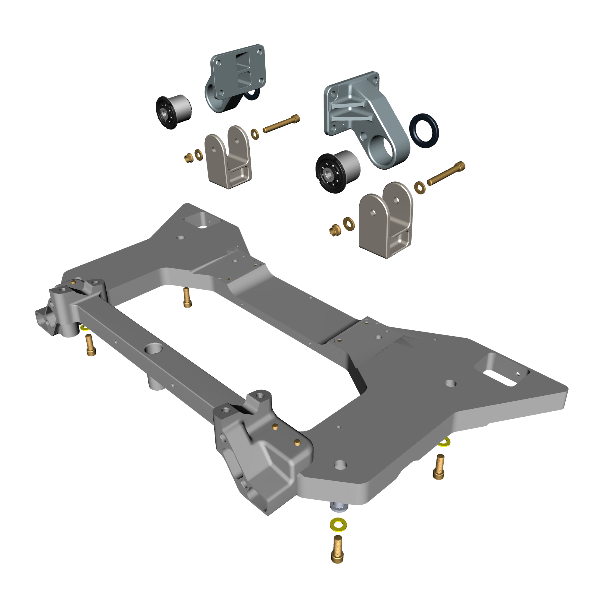 car: VULCAN,item_no: nan,quantity: 4,reference: VULCAN_PartsCatalogue-020103-01 Front Subframe