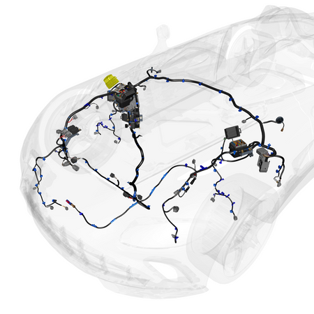 car:vantage sp,item_no:,quantity:1,reference:vantage_sp_partscatalogue-180101-10 forward wiring assembly