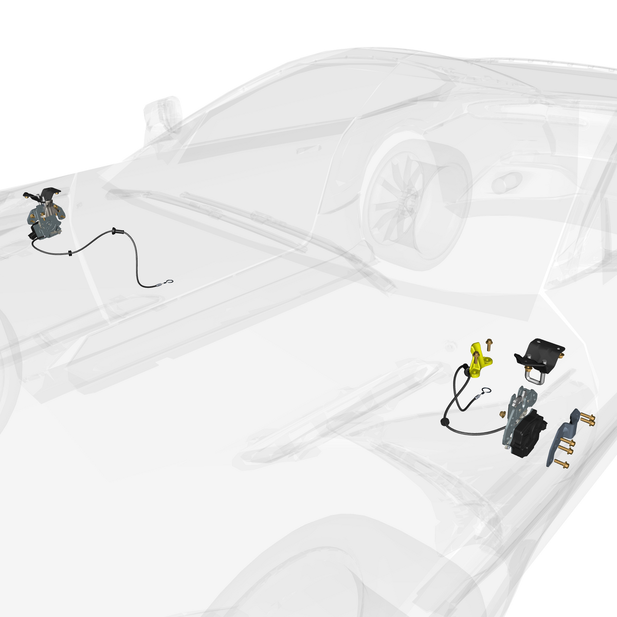 car:db11,item_no:,quantity:1,reference:db11_partscatalogue-011401-10 bonnet latch system