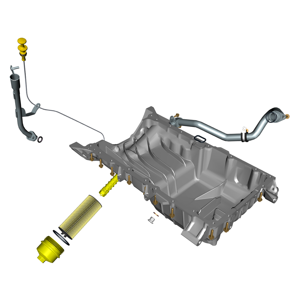 car: VANTAGE,item_no: nan,quantity: 1,reference: VANTAGE_19_PartsCatalogue-030201-10 Oil Pan & Filter