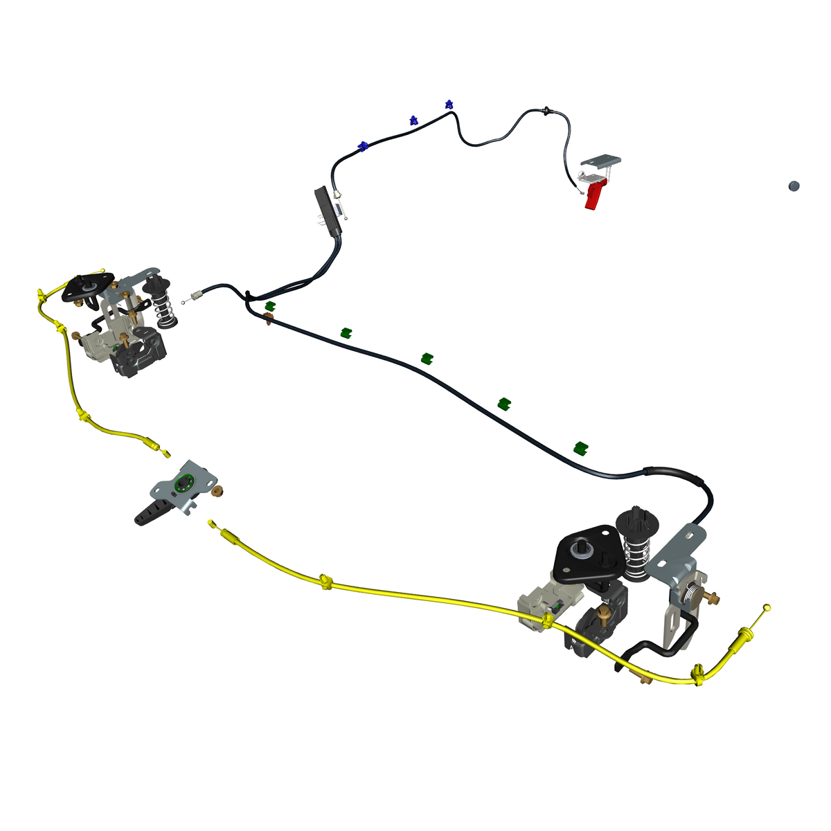 car:vantage,item_no:,quantity:2.0,reference:vantage_19_partscatalogue-011403-10 bonnet latch system