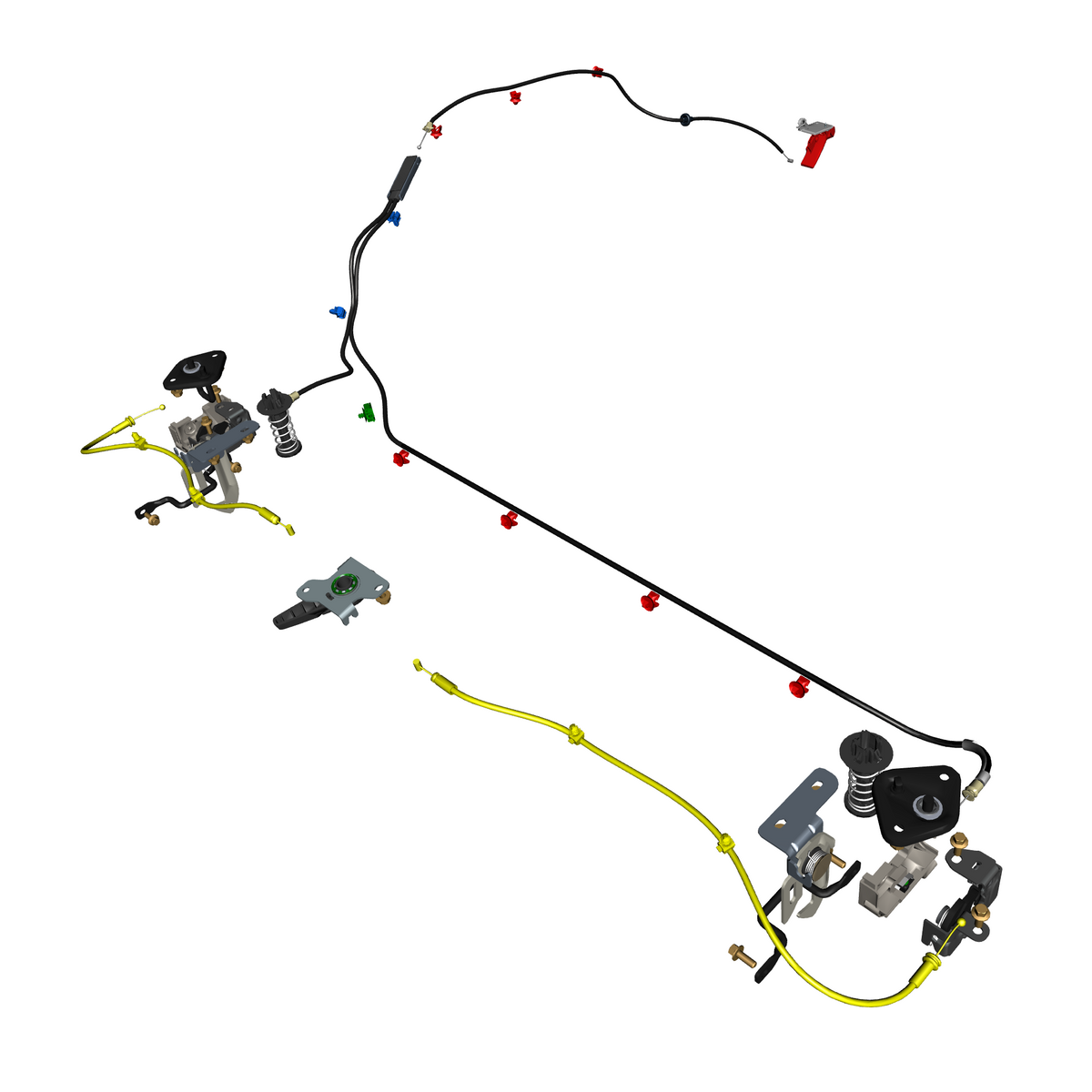 car: DBX,item_no: nan,quantity: 2,reference: DBX_PartsCatalogue-310904 Bonnet Latch System