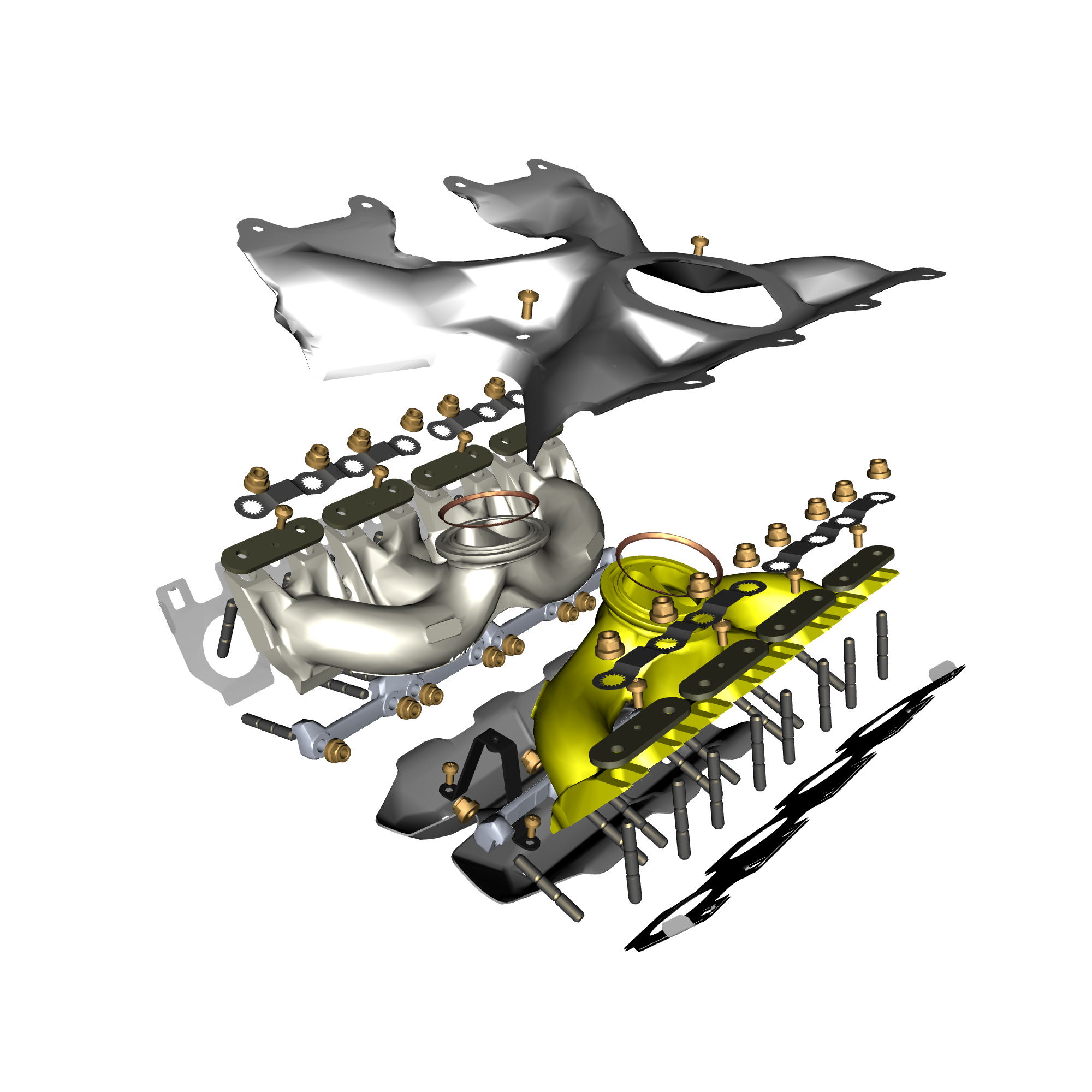 car:VANTAGE,item_no:,quantity:1,reference:VANTAGE_25_PartsCatalogue-032112-10 Exhaust Manifold