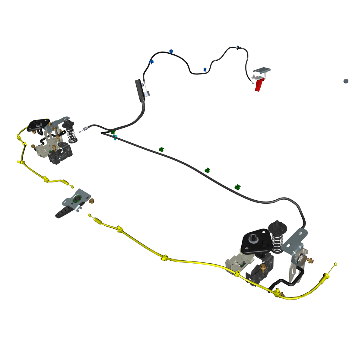 car: VANTAGE,item_no: nan,quantity: 2,reference: VANTAGE_25_PartsCatalogue-011403-10 Bonnet Latch System