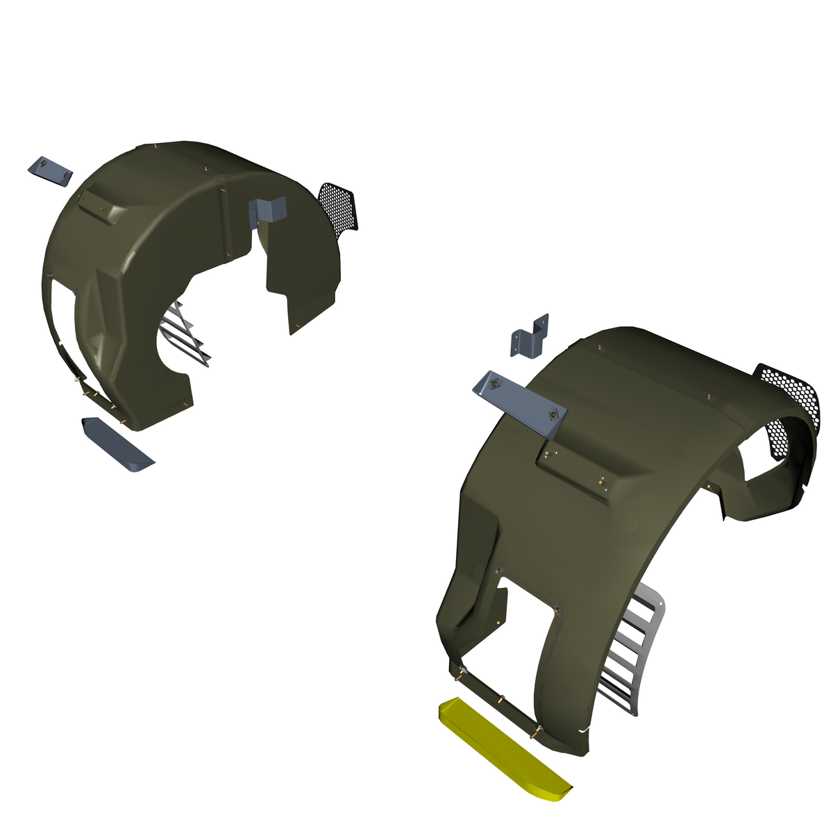 car: VULCAN,item_no: nan,quantity: 1,reference: VULCAN_PartsCatalogue-010805-01 Rear Wheelarch Liners