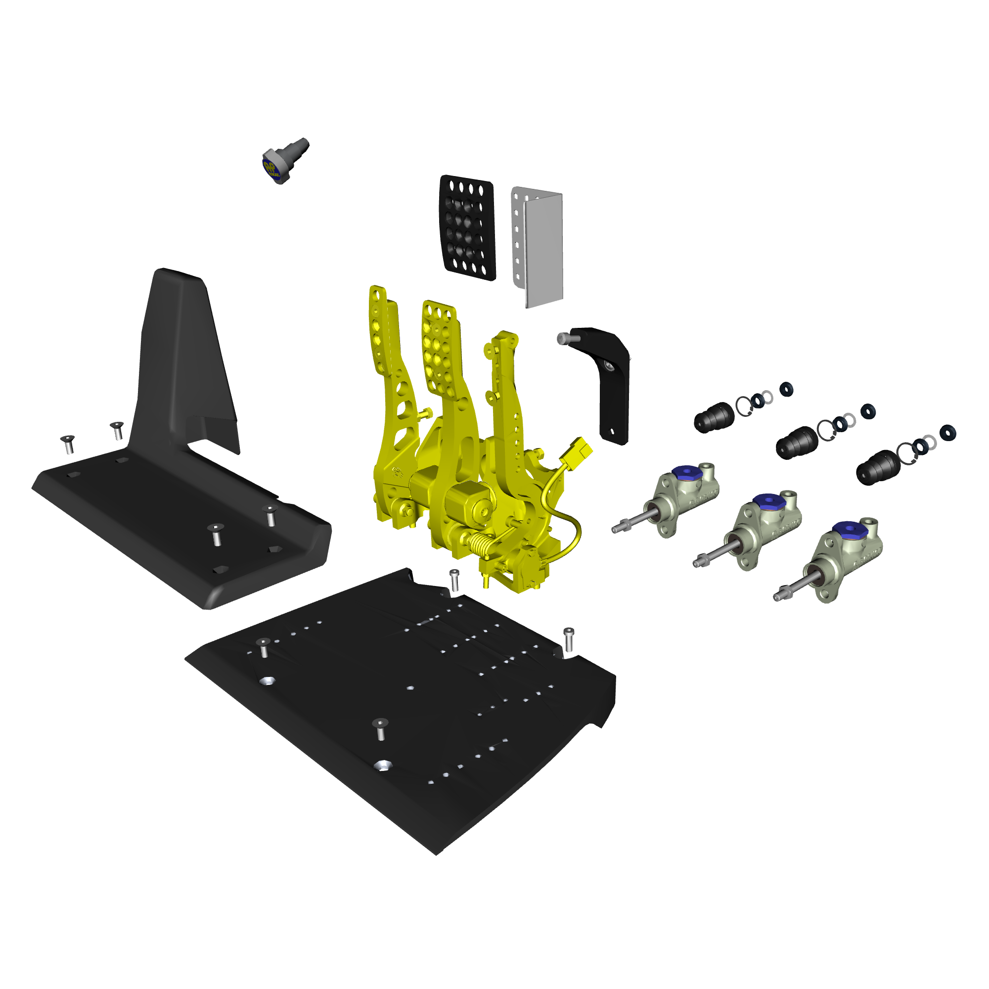 car: VULCAN,item_no: nan,quantity: 1,reference: VULCAN_PartsCatalogue-060601-03 Brake Actuation & Pedals