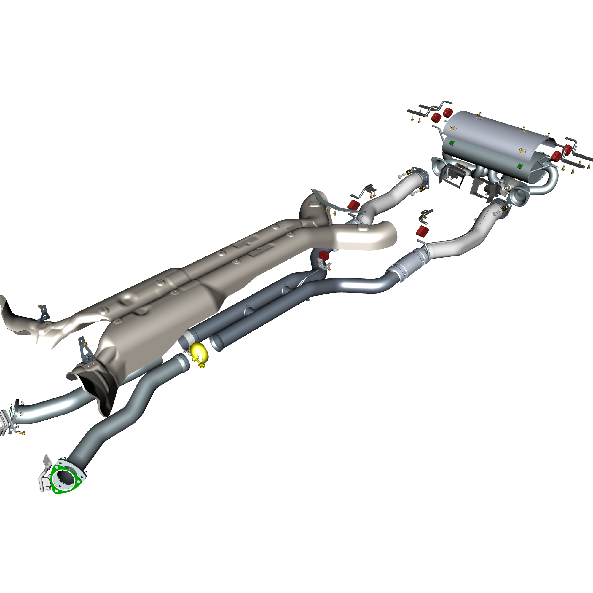 car: DBR22,item_no: nan,quantity: 1,reference: DBR22_PartsCatalogue-090300-10 Exhaust Pipes & Shields