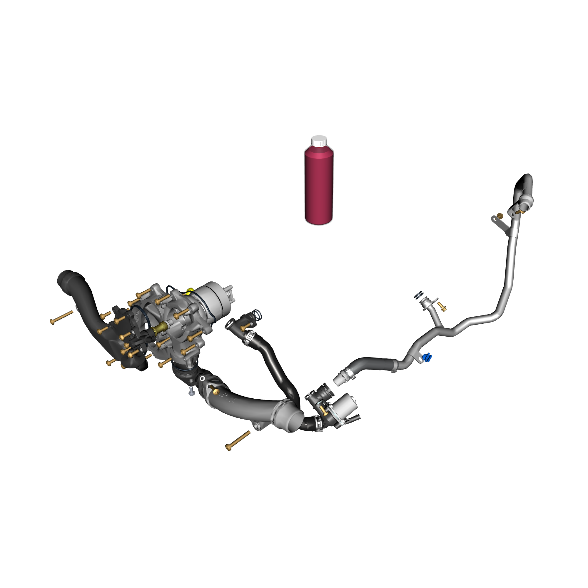 car: DB12,item_no: nan,quantity: 1,reference: DB12_24_PartsCatalogue-032106-20 Coolant Pump & Lines