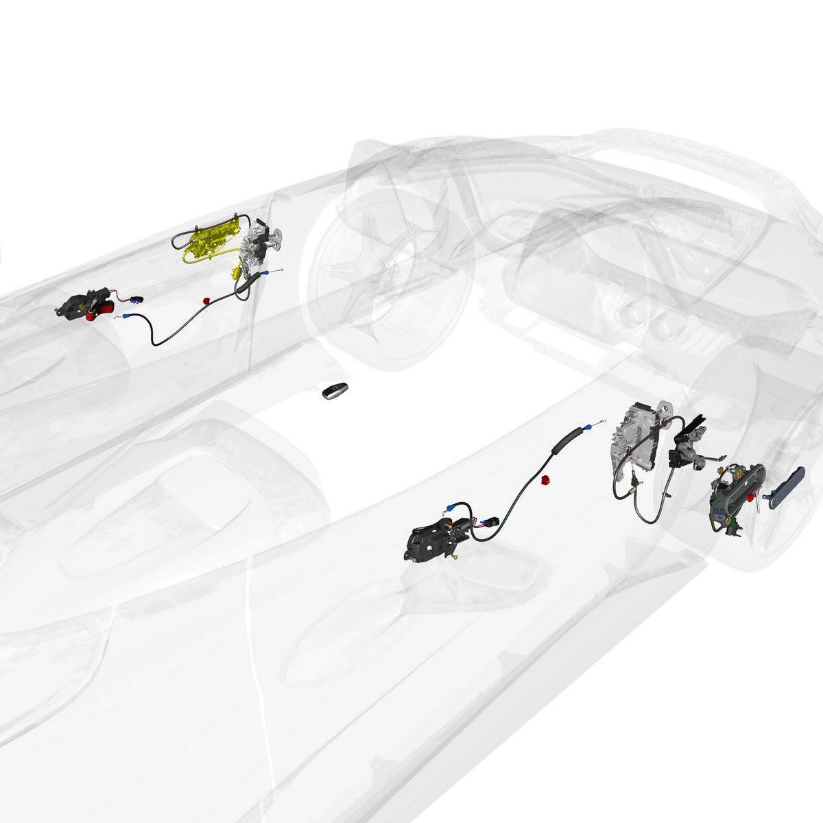 car:vantage sp,item_no:,quantity:1.0,reference:vantage_sp_partscatalogue-011401-20 door latch system