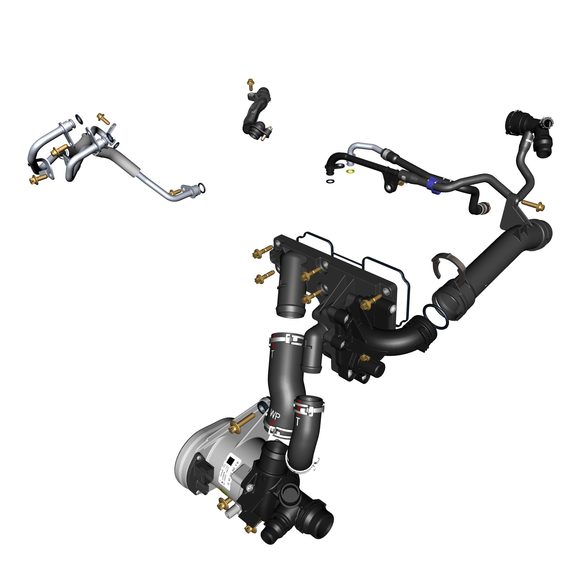car:DBX,item_no:,quantity:1,reference:DBX_PartsCatalogue-031606-40 Coolant Pump & Lines