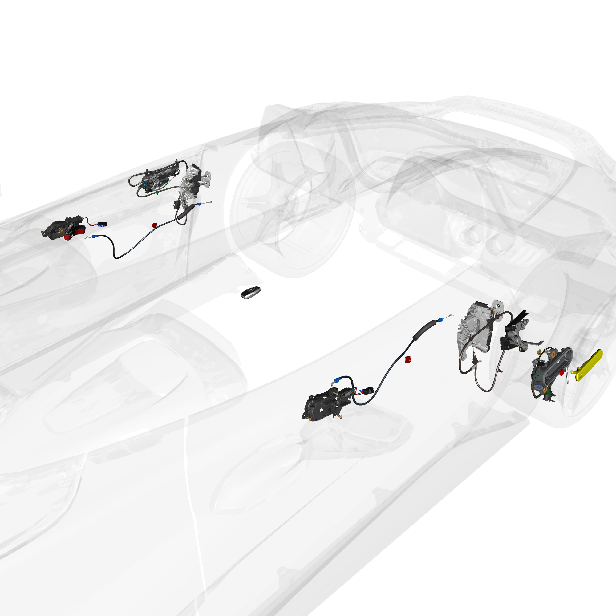 car: VANTAGE SP,item_no: nan,quantity: 2.0,reference: VANTAGE_SP_PartsCatalogue-011401-20 Door Latch System