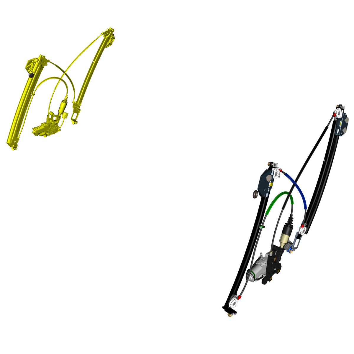 car: TARAF,item_no: nan,quantity: 1,reference: TARAF_PartsCatalogue-011105-01 Front Window Regulator