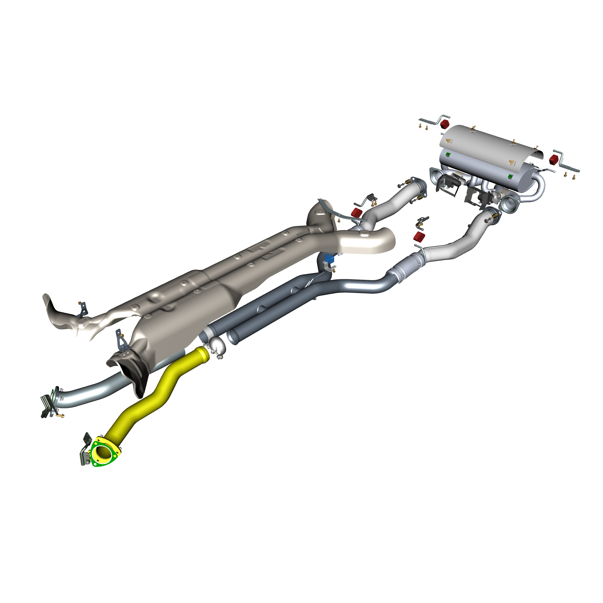 car:vantage,item_no:,quantity:1,reference:vantage_19_partscatalogue-090300-10 exhaust pipes & shields
