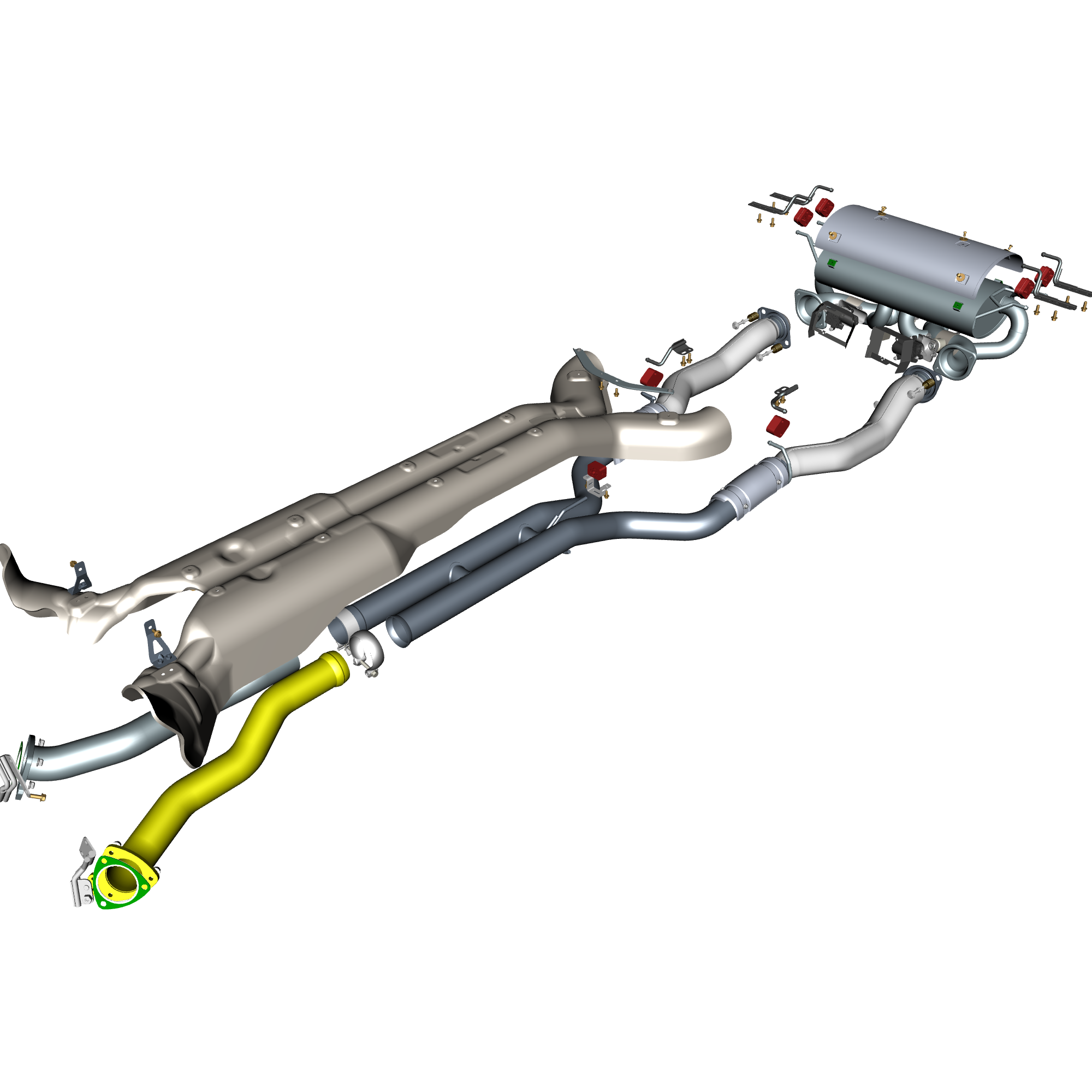 car: DBR22,item_no: nan,quantity: 1,reference: DBR22_PartsCatalogue-090300-10 Exhaust Pipes & Shields