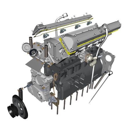 car:db5 gf,item_no:,quantity:2,reference:db5gf_partscatalogue-031600-10 engine structure