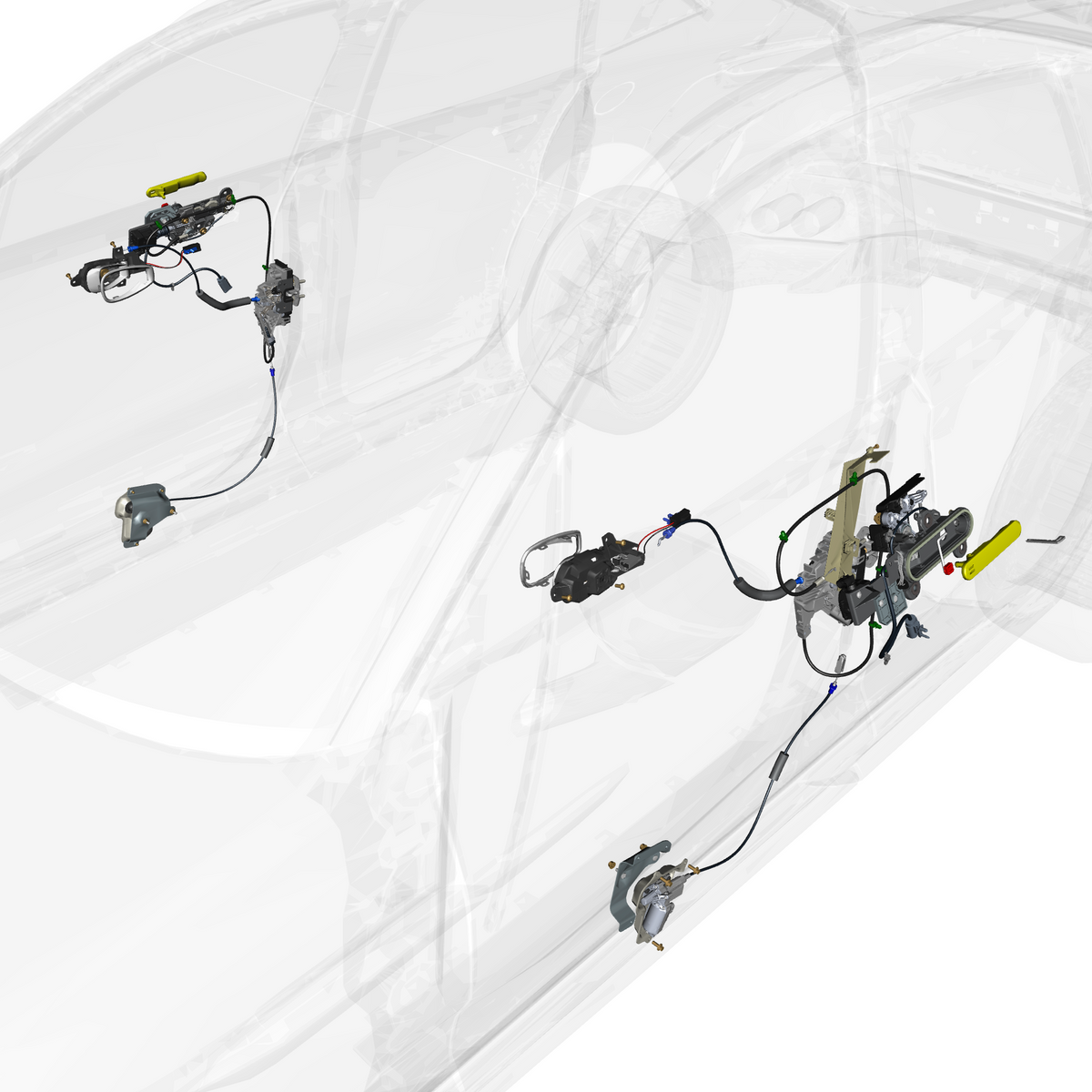 car: DBX,item_no: nan,quantity: 2,reference: DBX_PartsCatalogue-310905-10 Front Door Latch