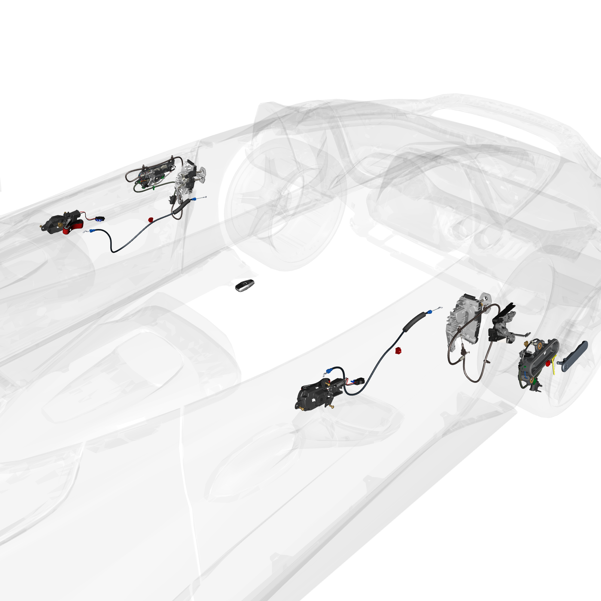 car: VANTAGE SP,item_no: nan,quantity: 2.0,reference: VANTAGE_SP_PartsCatalogue-011401-20 Door Latch System