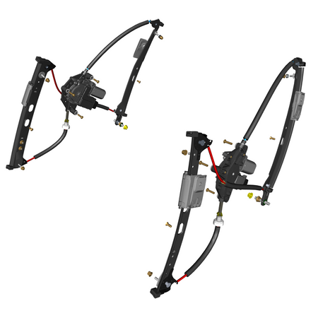car:VANTAGE V12S,item_no:,quantity:2,reference:VANTAGE_V12S_PartsCatalogue-011108-B1 Window Regulator