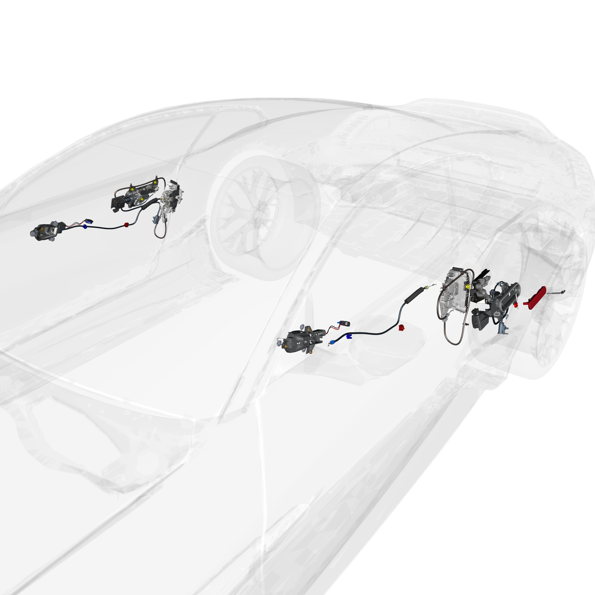 car:VANQUISH,item_no:,quantity:6.0,reference:VANQUISH_25_PartsCatalogue-011401 Door Latch System