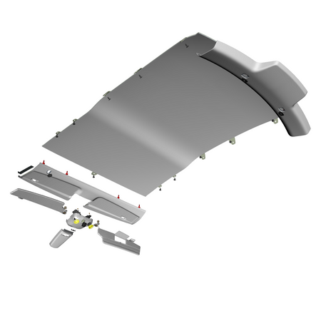car: TARAF,item_no: nan,quantity: 2,reference: TARAF_PartsCatalogue-010503-01 Headliner Assembly