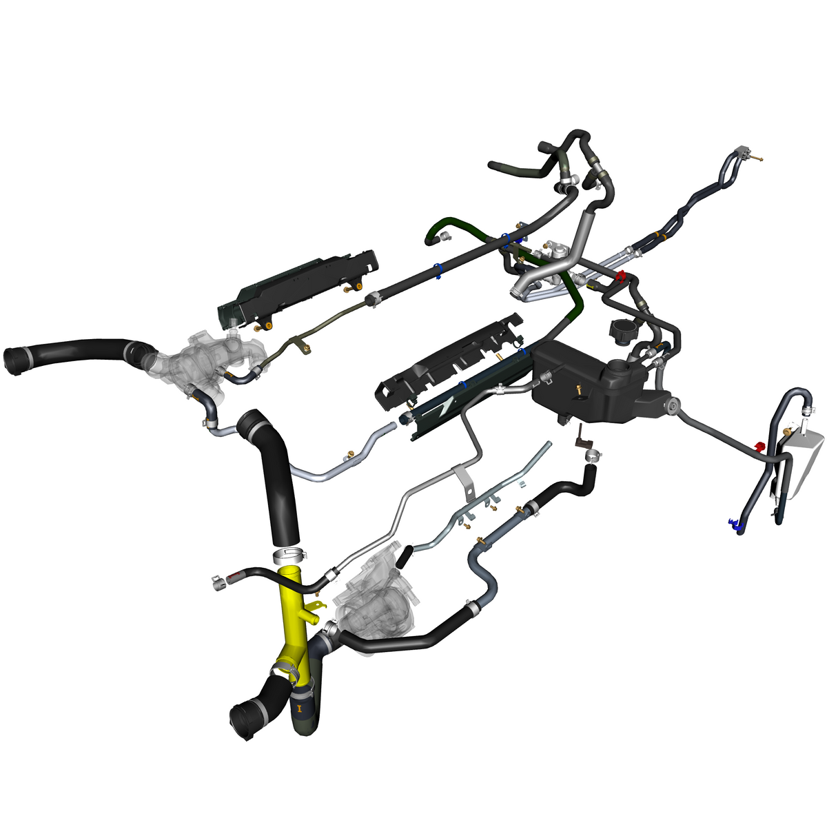 car:taraf,item_no:,quantity:1,reference:taraf_partscatalogue-030300-01 coolant hoses & reservoir