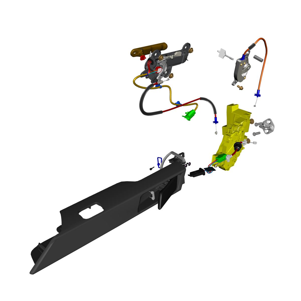 car:taraf,item_no:,quantity:1,reference:taraf_partscatalogue-011401-01 door latch system front