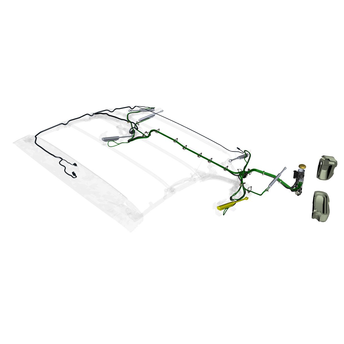car: DB11,item_no: nan,quantity: 1,reference: DB11_PartsCatalogue-011701-40 Roof Electrical and Hydraulics