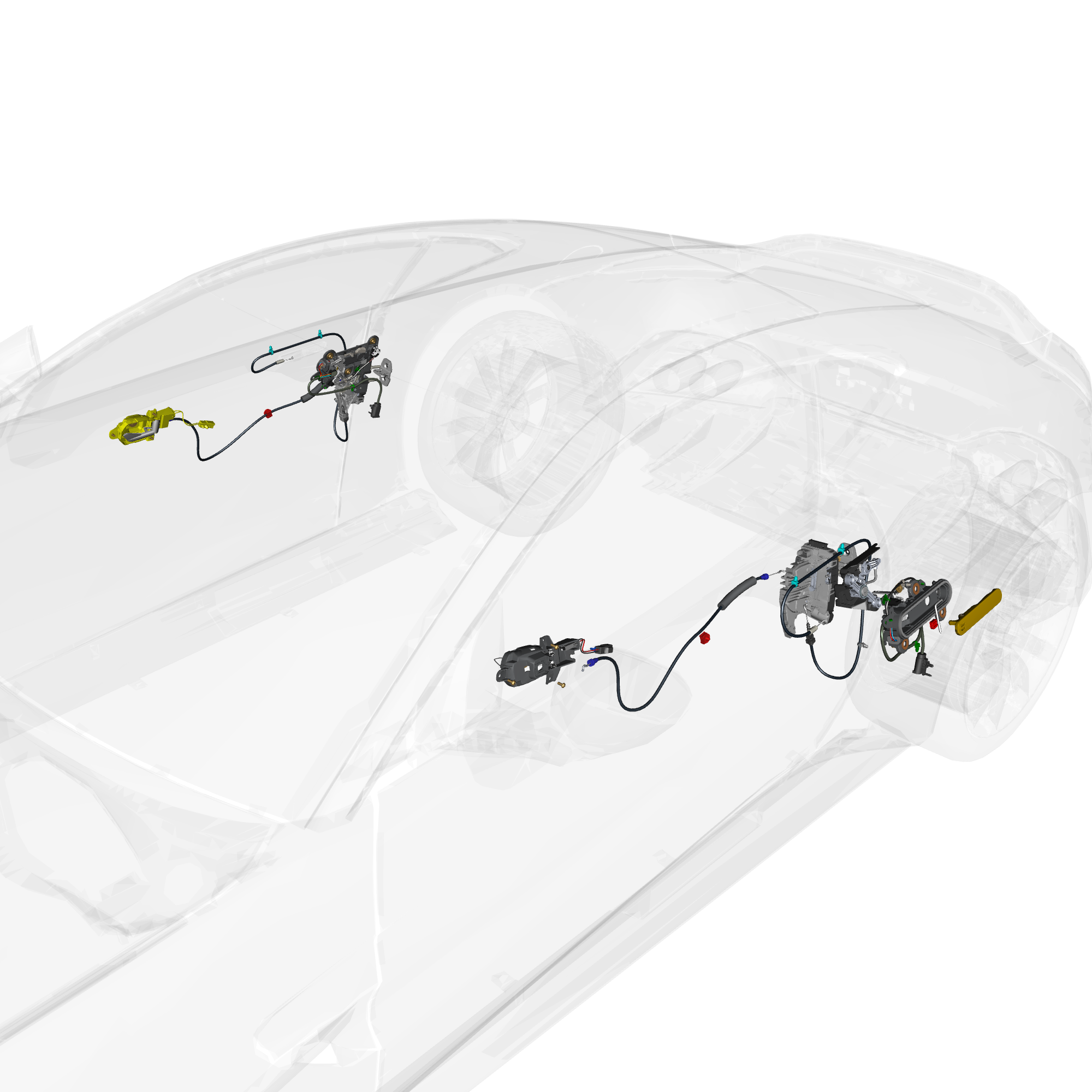 car: VANTAGE,item_no: nan,quantity: 1,reference: VANTAGE_25_PartsCatalogue-011404-10 Door Latch System