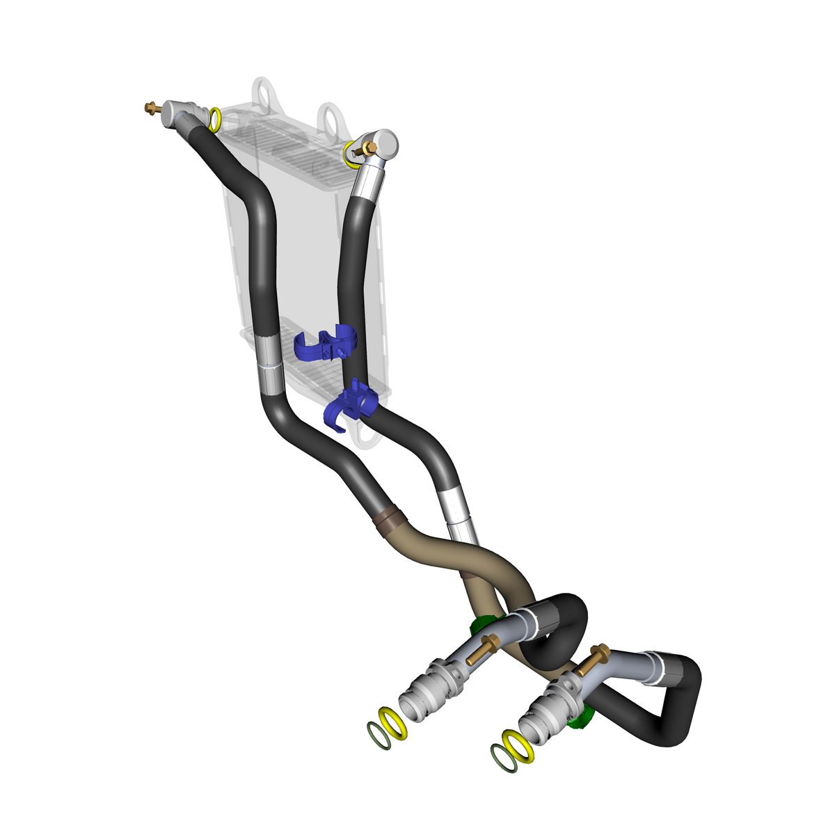 car: DBX,item_no: nan,quantity: 4,reference: DBX_PartsCatalogue-530104-30 Hoses - Oil Cooler