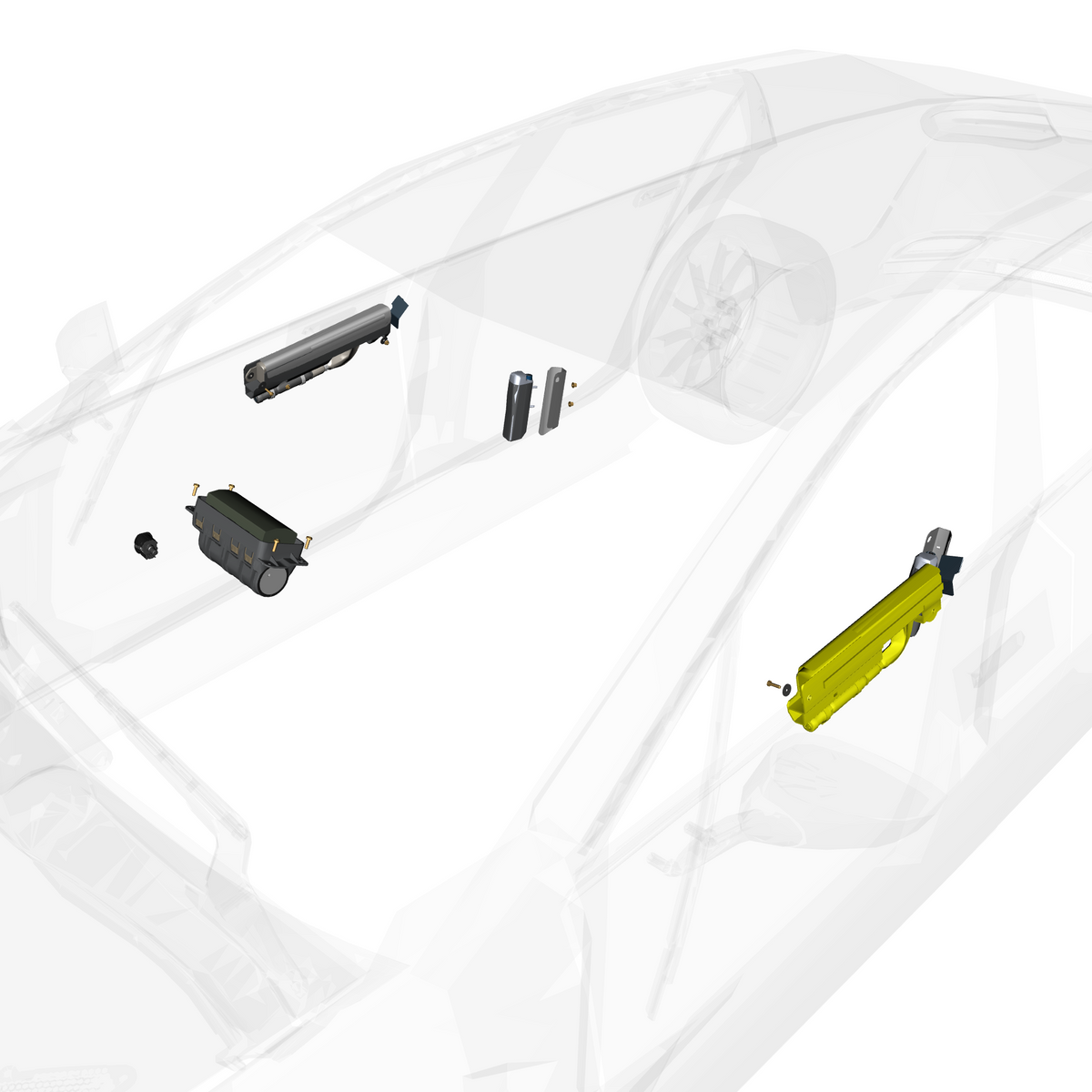 car: TARAF,item_no: nan,quantity: 1,reference: TARAF_PartsCatalogue-012009-01 Airbags