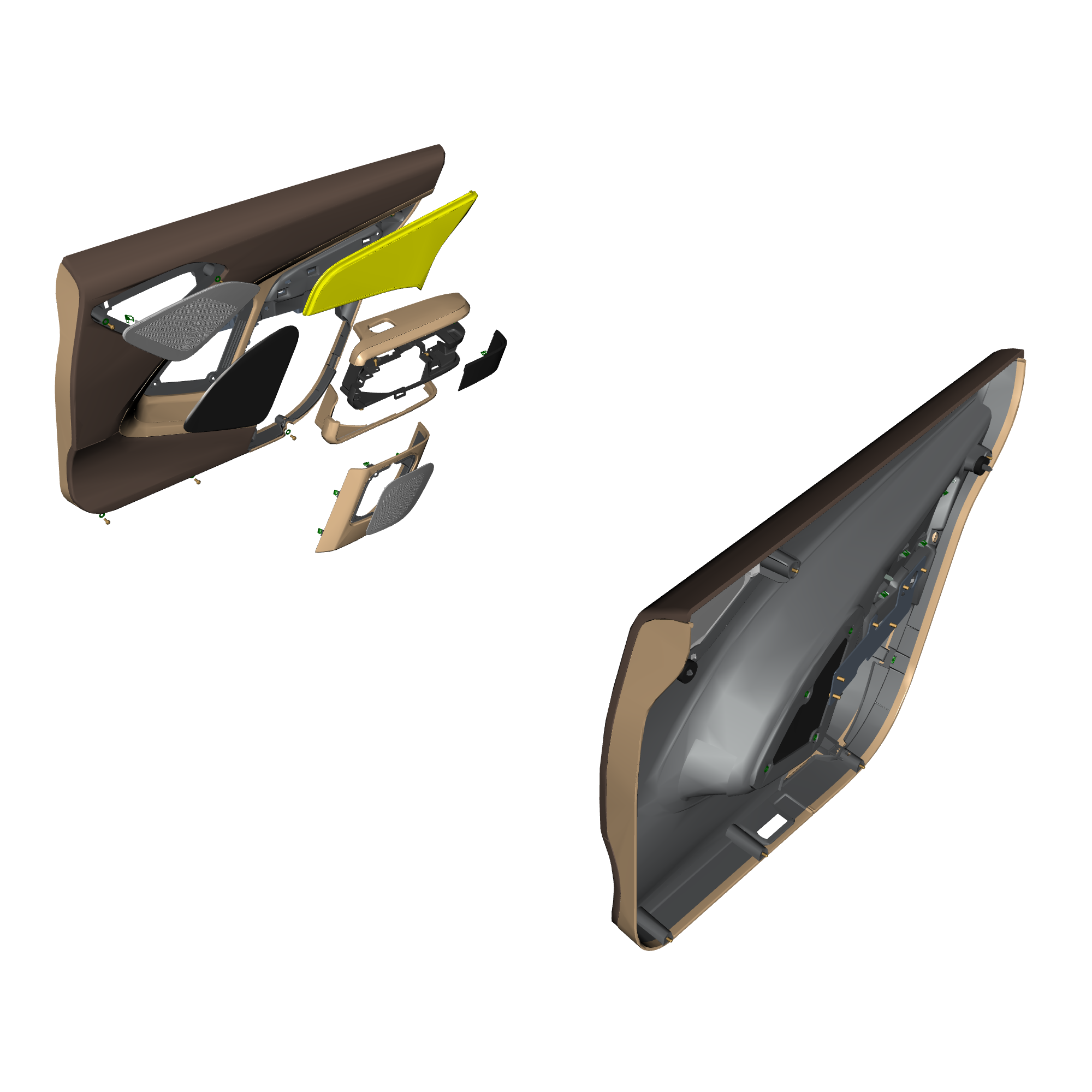 car: TARAF,item_no: nan,quantity: 1,reference: TARAF_PartsCatalogue-010508-01 Rear Door Trim