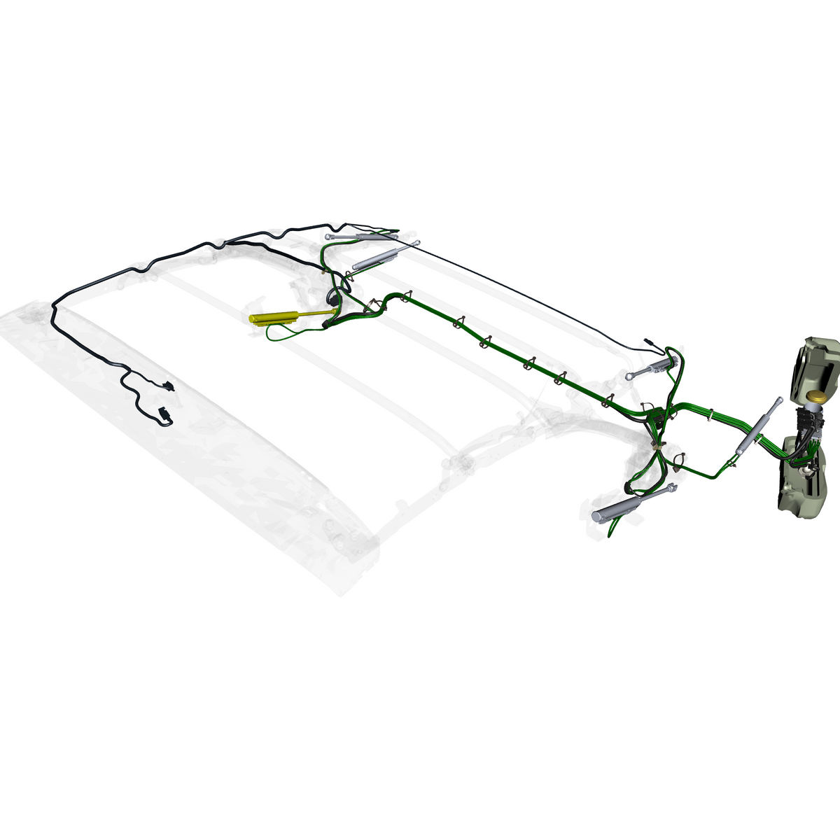 car: DB12,item_no: nan,quantity: 1,reference: DB12_24_PartsCatalogue-011701-40 Roof Electrical and Hydraulics