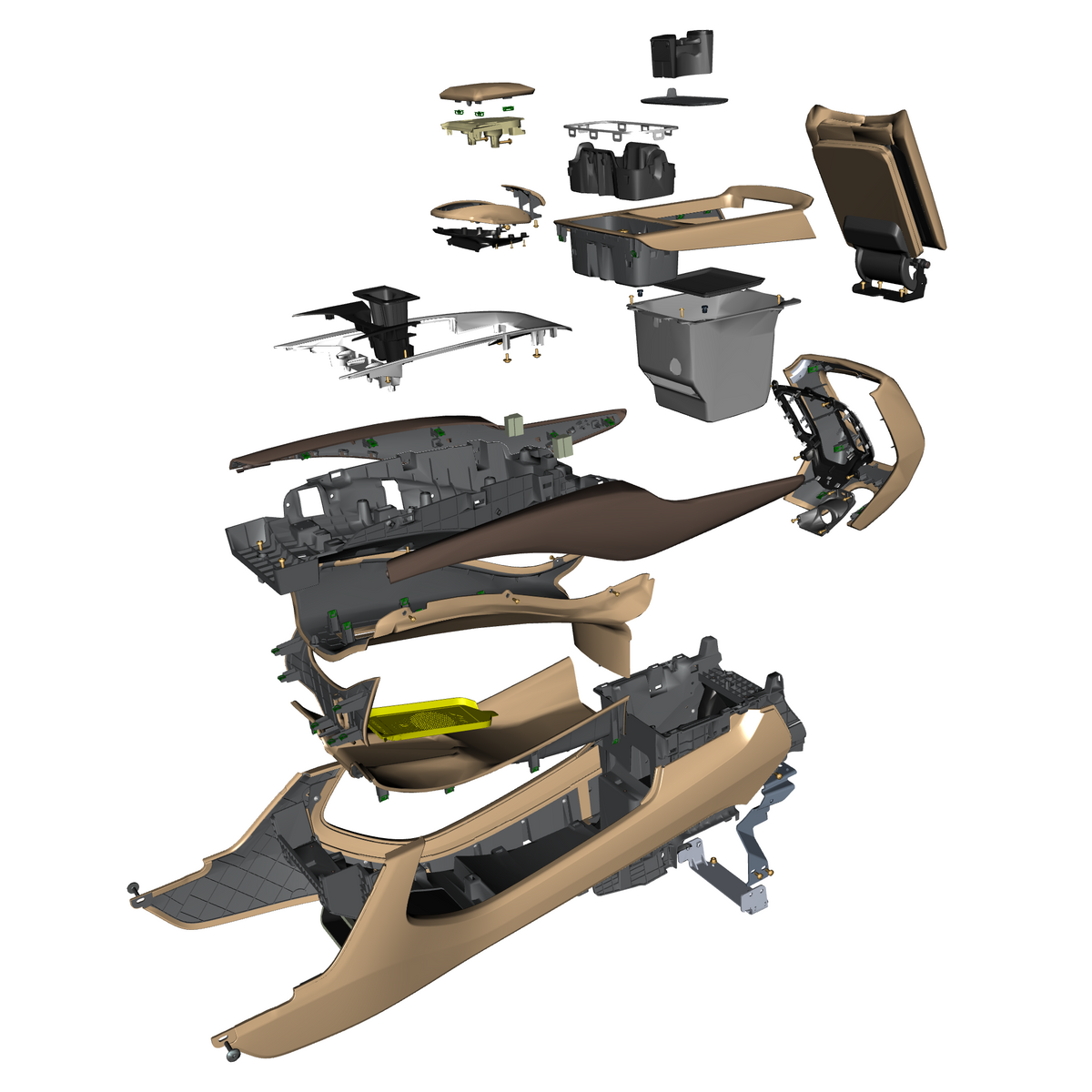 car:DBX,item_no:,quantity:1.0,reference:DBX_PartsCatalogue-300900-10 Centre Console