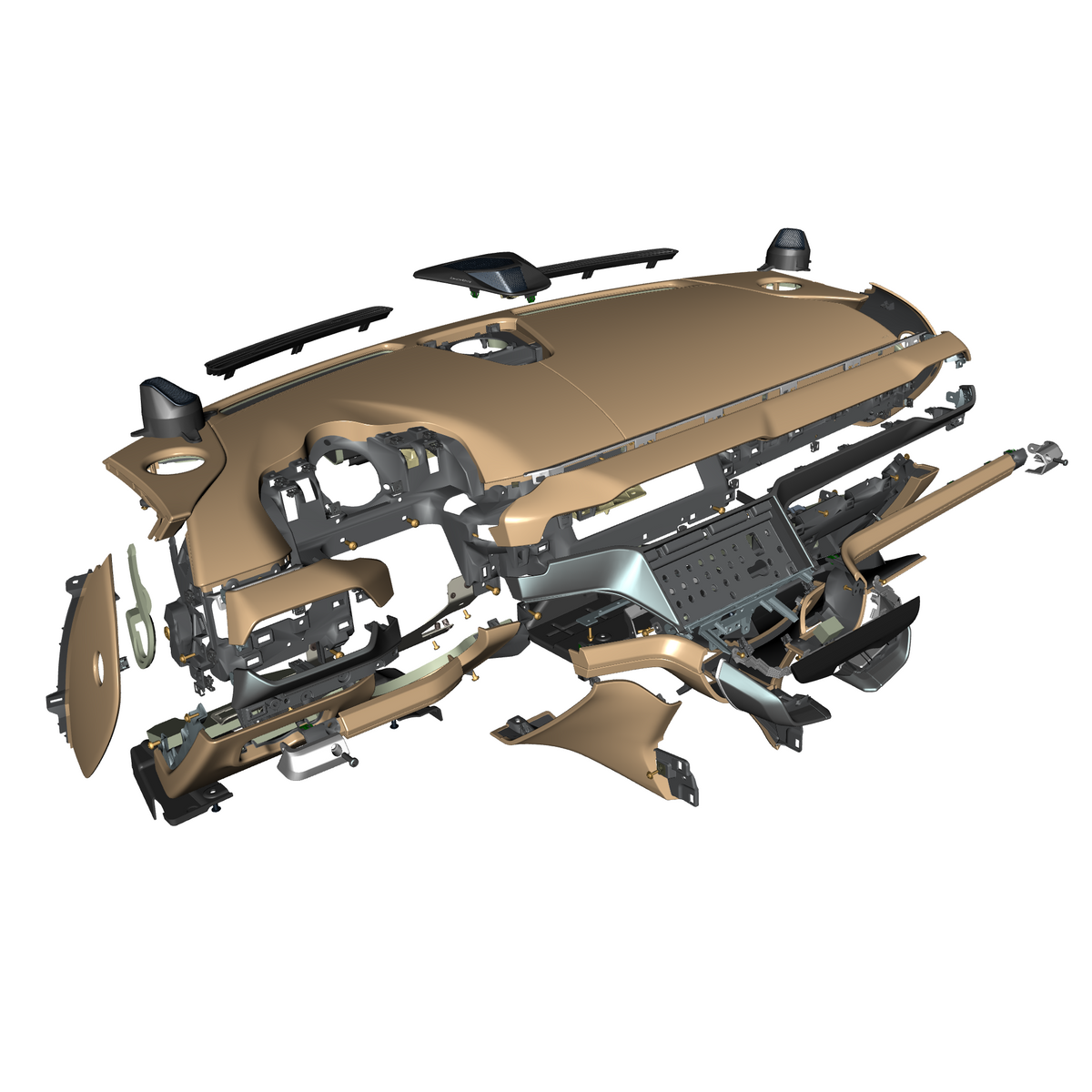 car: VANQUISH,item_no: nan,quantity: 1.0,reference: VANQUISH_25_PartsCatalogue-011202 Instrument Panel Assembly