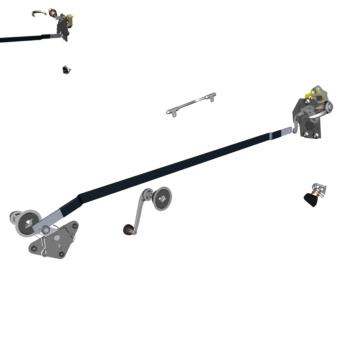 car:DB4 GTZ,item_no:,quantity:4,reference:DB4GTZ_PartsCatalogue-011403-10 Door Latch System