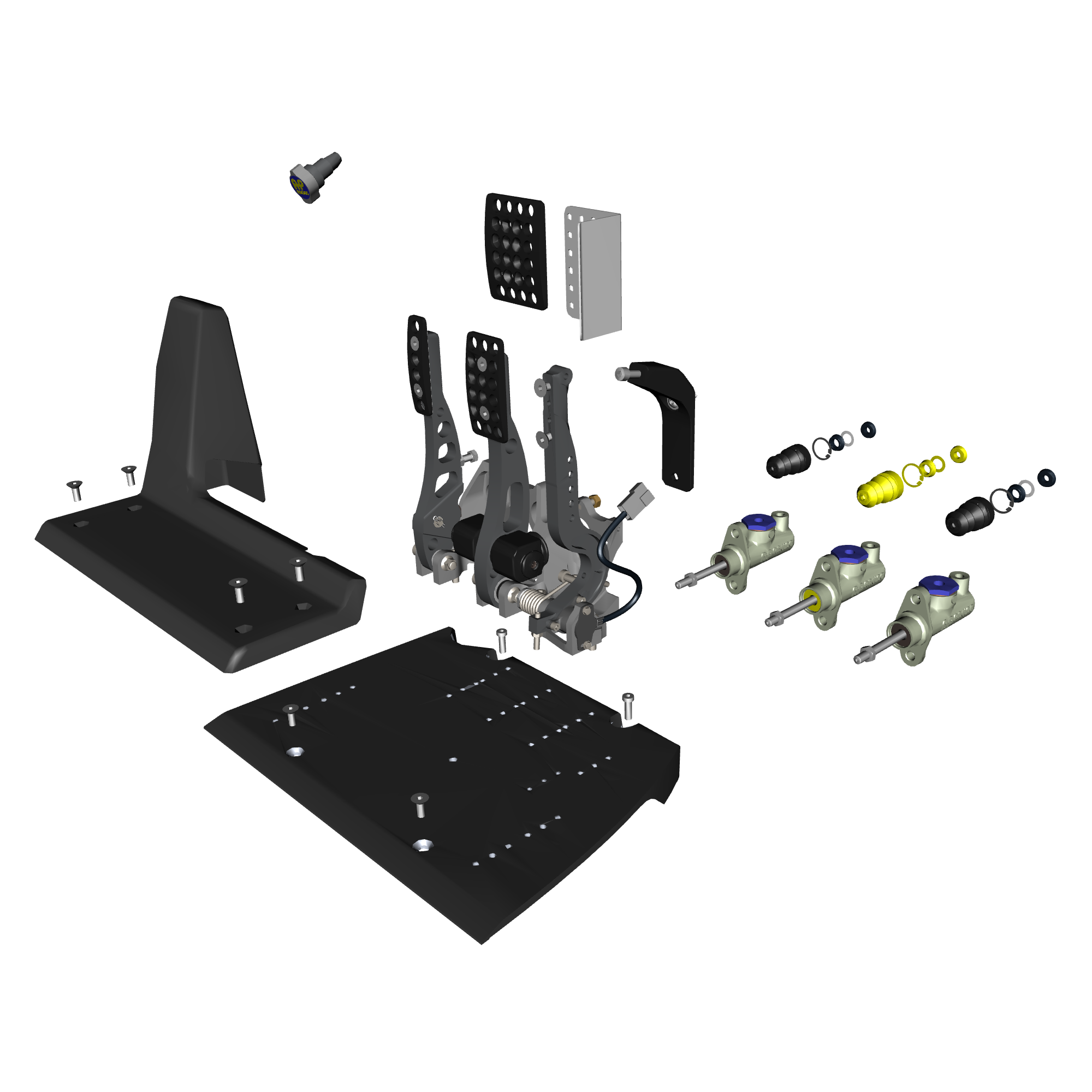 car:VULCAN,item_no:,quantity:A/R,reference:VULCAN_PartsCatalogue-060601-03 Brake Actuation & Pedals