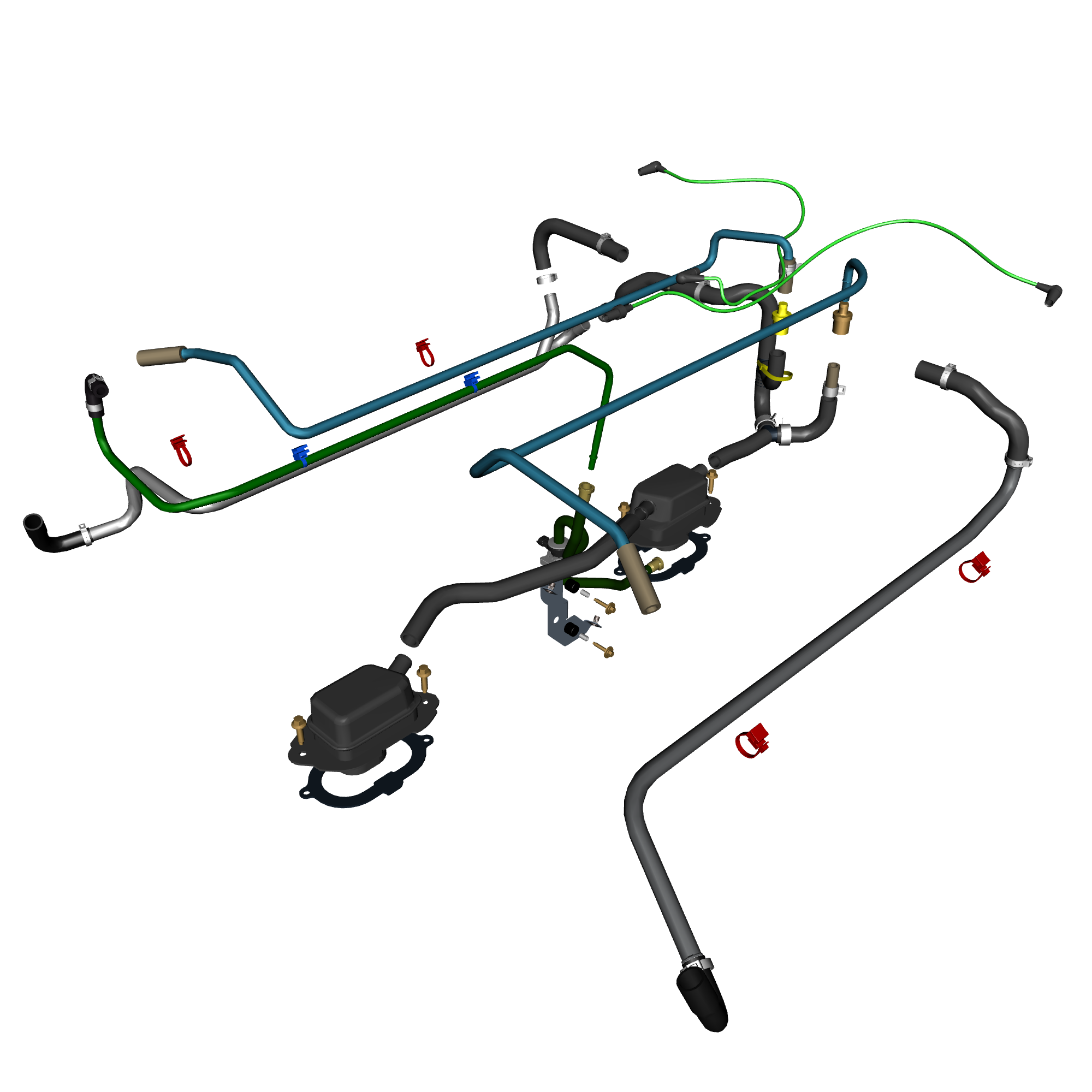 car: VANTAGE V12S,item_no: nan,quantity: 2,reference: VANTAGE_V12S_PartsCatalogue-032100-02 Emission Hoses Engine