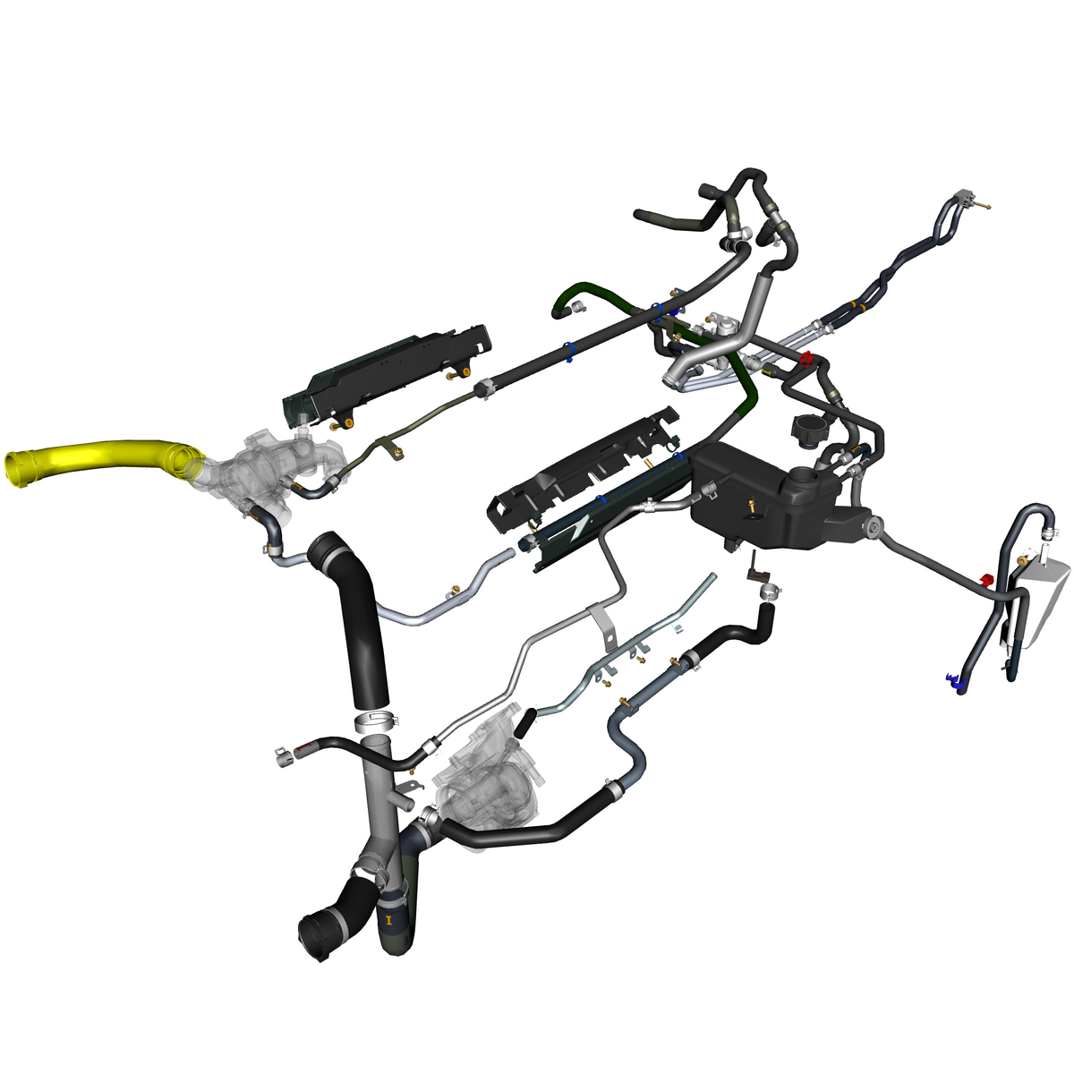 car:taraf,item_no:,quantity:1,reference:taraf_partscatalogue-030300-01 coolant hoses & reservoir