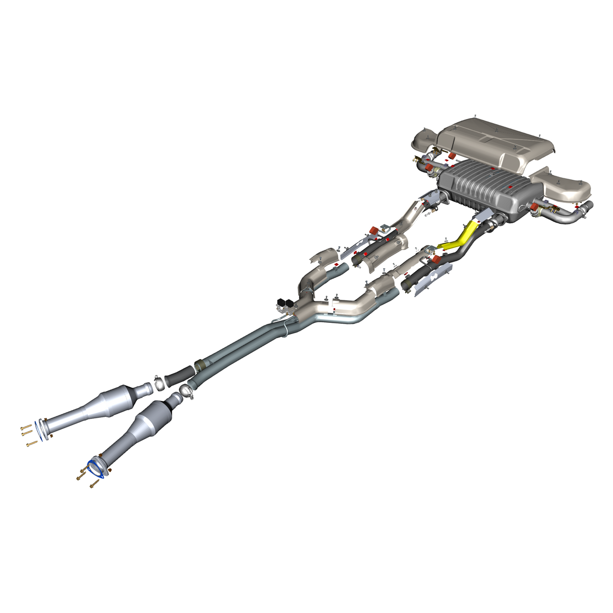 car: TARAF,item_no: nan,quantity: 1,reference: TARAF_PartsCatalogue-090500-01 Exhaust Pipes & Shields