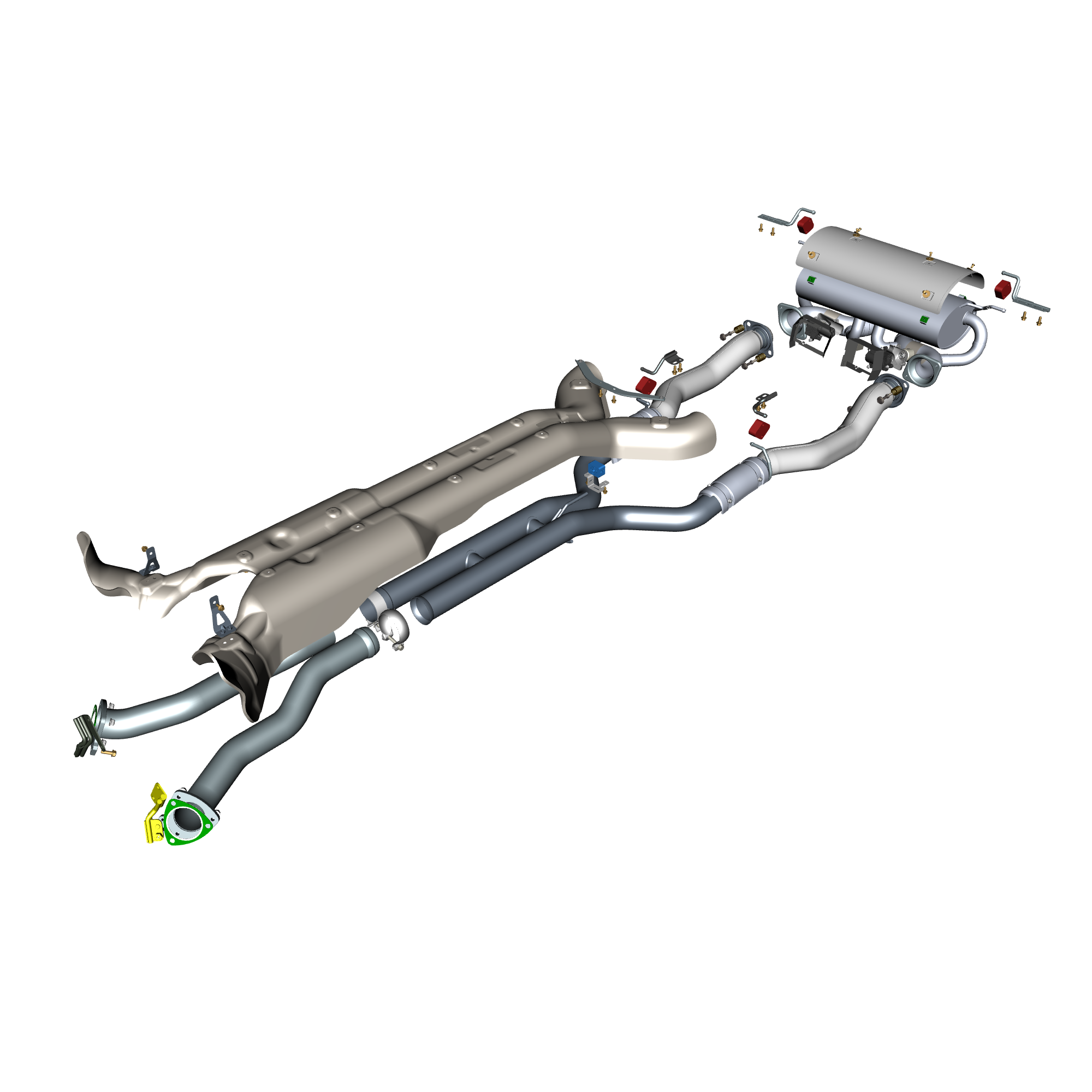 car:vantage,item_no:,quantity:1,reference:vantage_19_partscatalogue-090300-10 exhaust pipes & shields