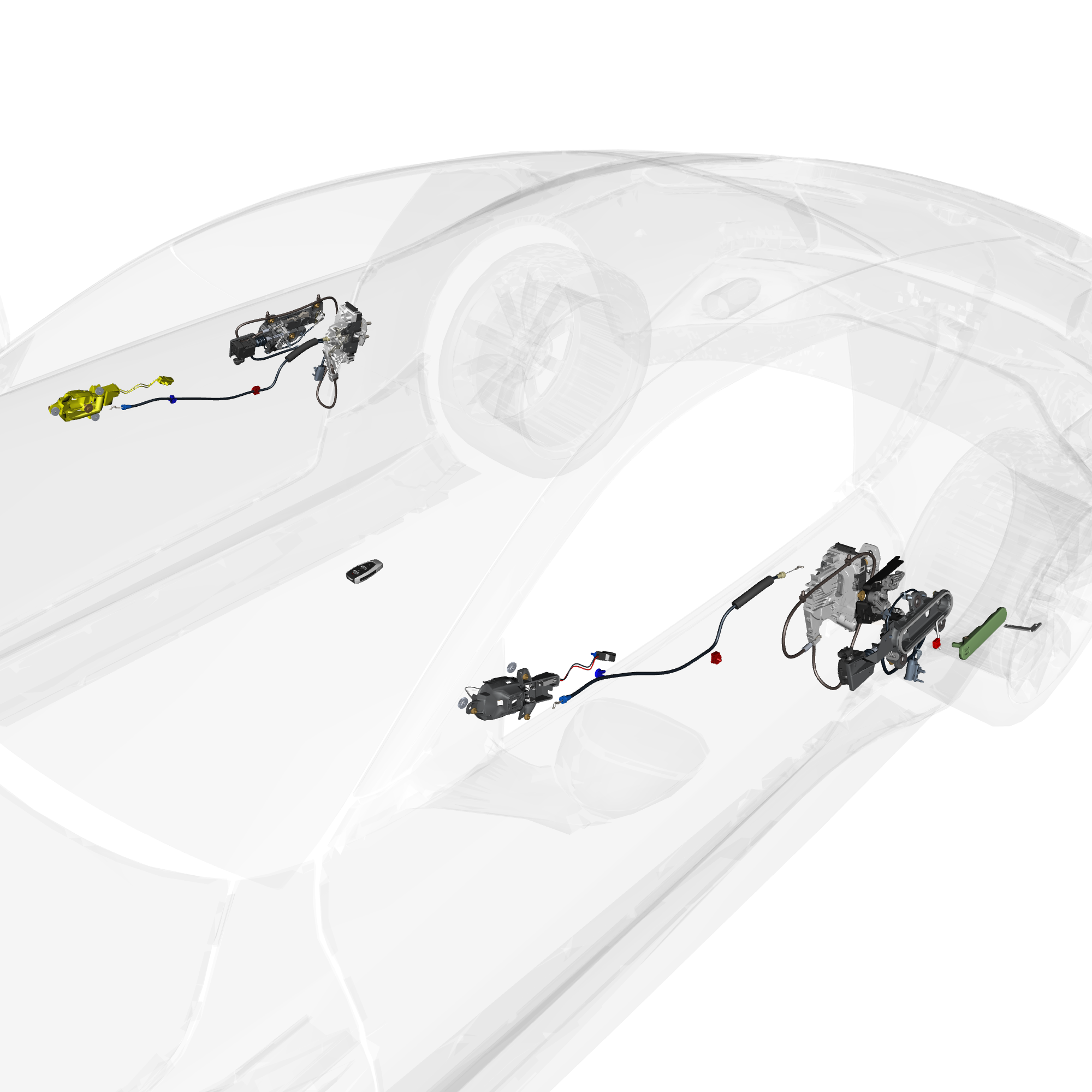 car: DB12,item_no: nan,quantity: 1.0,reference: DB12_24_PartsCatalogue-011401 Door Latch System