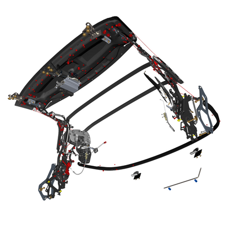 car:VANTAGE,item_no:,quantity:6.0,reference:VANTAGE_19_PartsCatalogue-011701-10 Roof Mechanisms