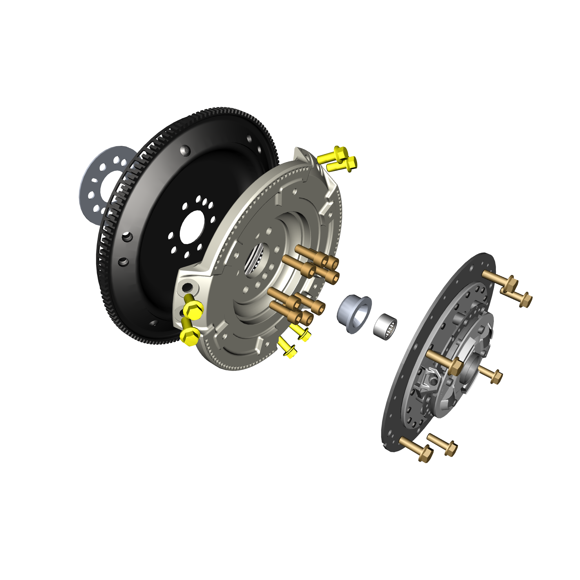 car:VANTAGE,item_no:,quantity:6,reference:VANTAGE_25_PartsCatalogue-031103-10 Flywheel