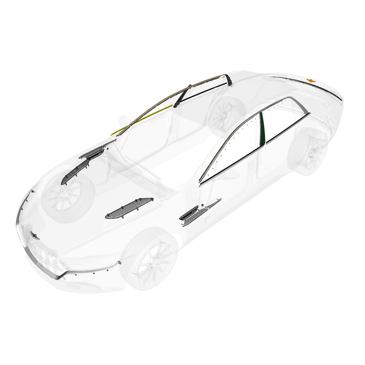 car: TARAF,item_no: nan,quantity: 1.0,reference: TARAF_PartsCatalogue-010803-01 Exterior Trim