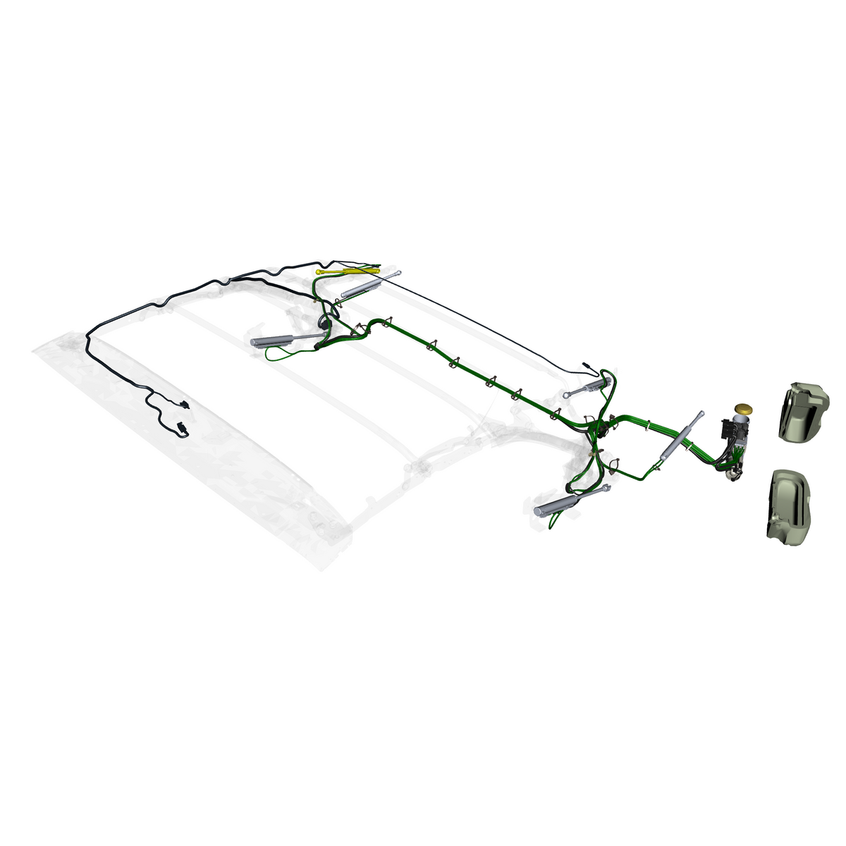 car: DB11,item_no: nan,quantity: 1,reference: DB11_PartsCatalogue-011701-40 Roof Electrical and Hydraulics